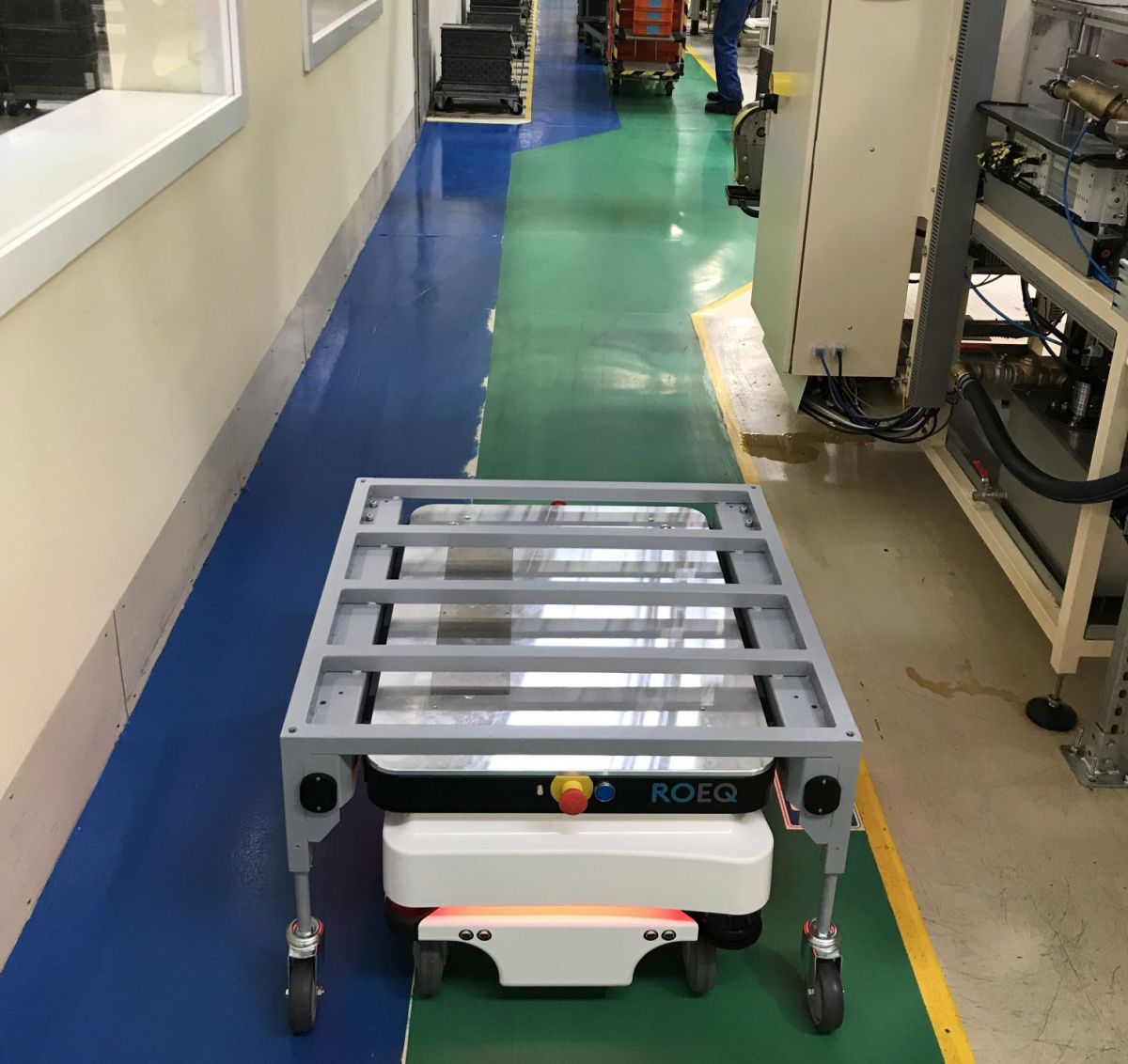 MiR100 s Top Module Cart a C300 Cart Roeq