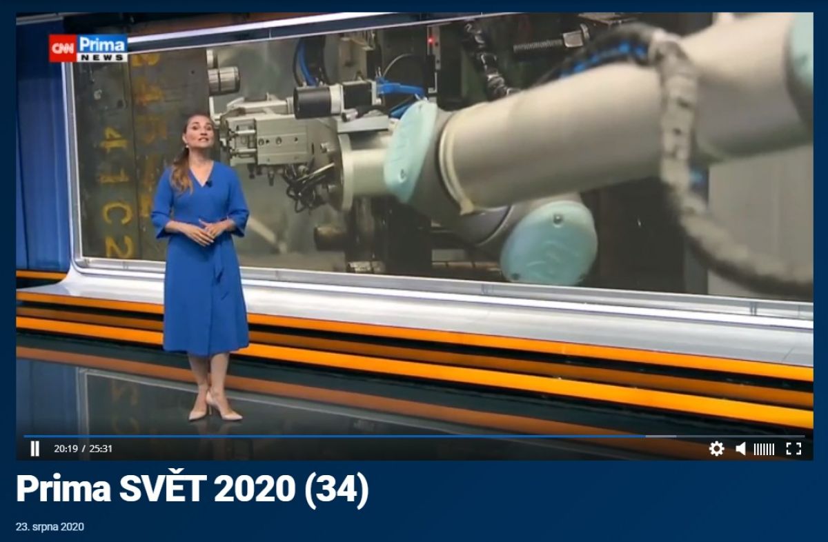 Prima SVĚT 2020 – reportáž o robotech MiR a UR