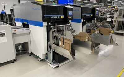 Automatizace osazování THT procesu – Fuji sFAB