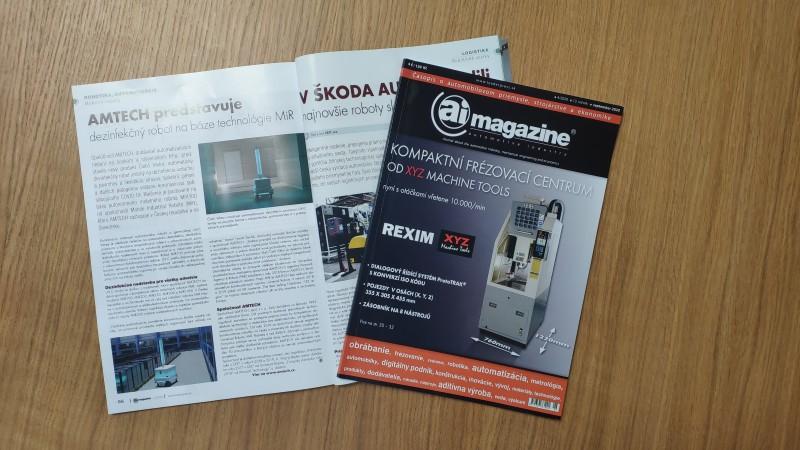 Viktor Čistič v časopise ai magazine